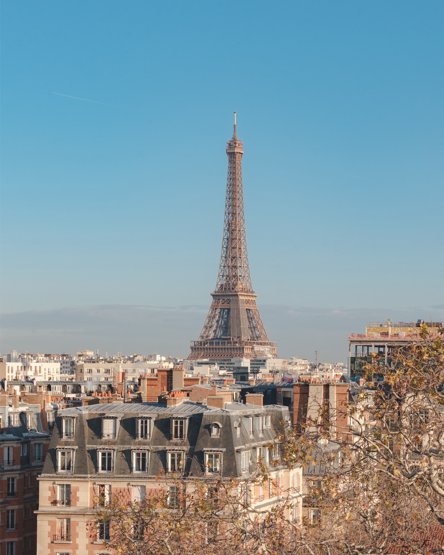 에펠탑 오전 풍경
