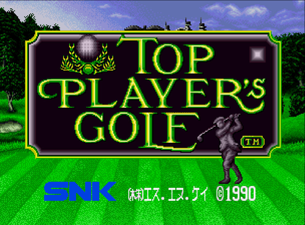  (SNK) 톱 플레이어스 골프 - トッププレイヤーズゴルフ Top Player's Golf (네오지오 CD ネオジオCD Neo Geo CD)