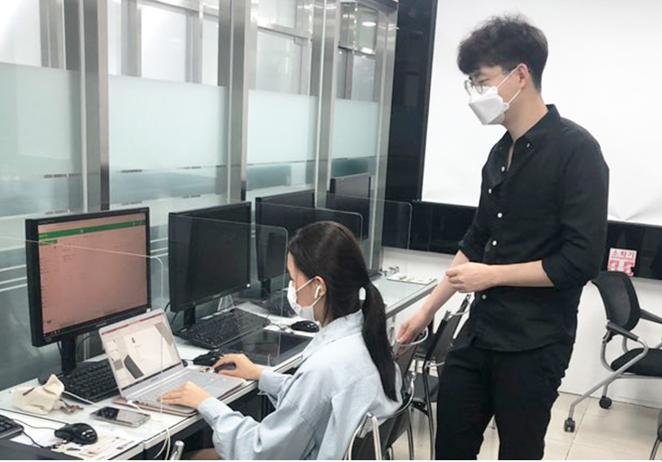 태블릿 컴퓨터 그림을 그리는 것을 배웠습니다! ●디지털 드로잉 학원에서 비전공자 14