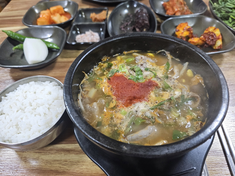 남원 노포 현지인 맛집 송동식당 순대국밥