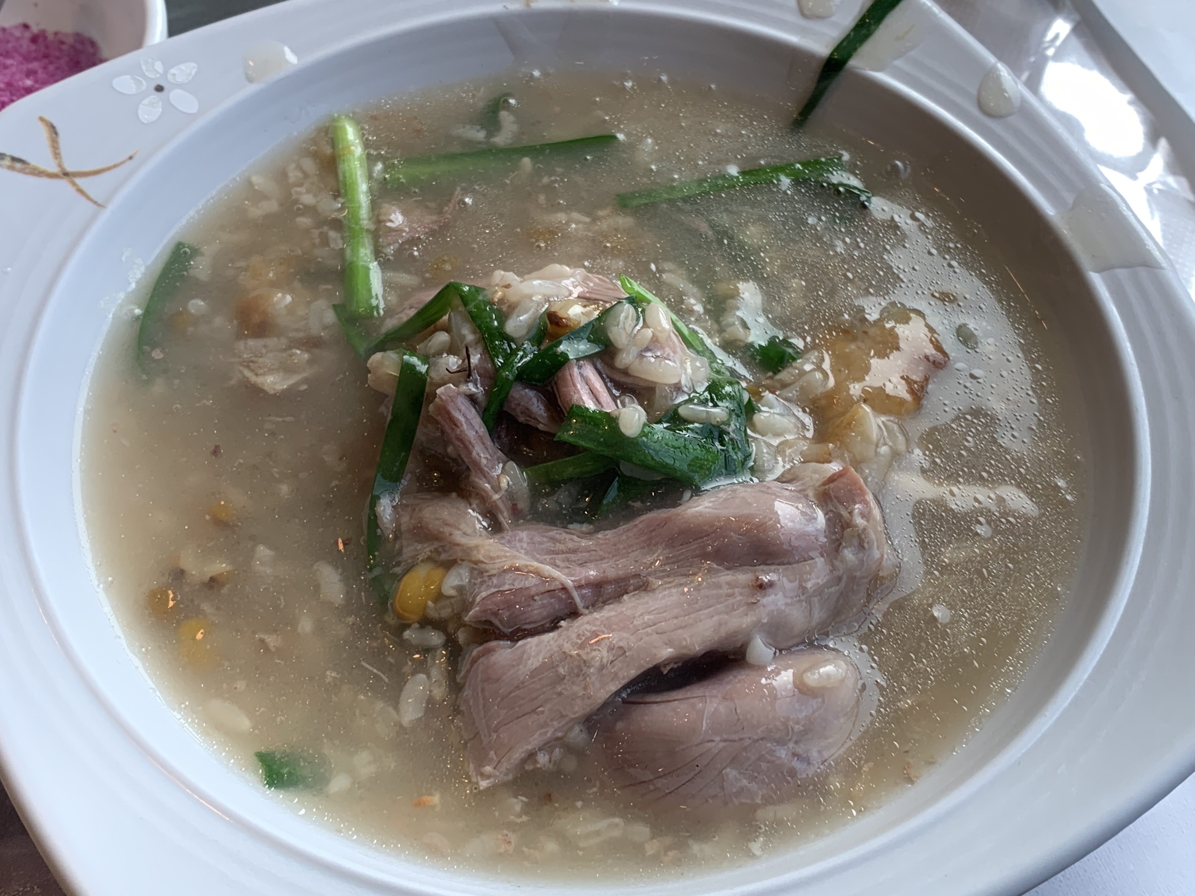  부산 명지 맛집, 수제 누룽지 오리백숙찐맛집 <산골애>