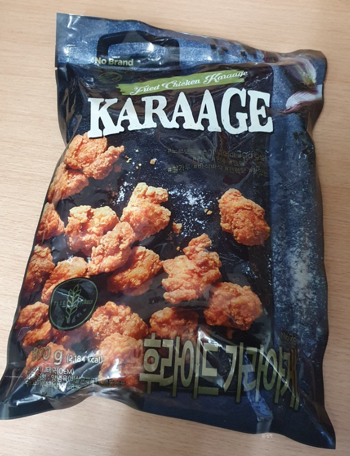 노브랜드 치킨 가라아게