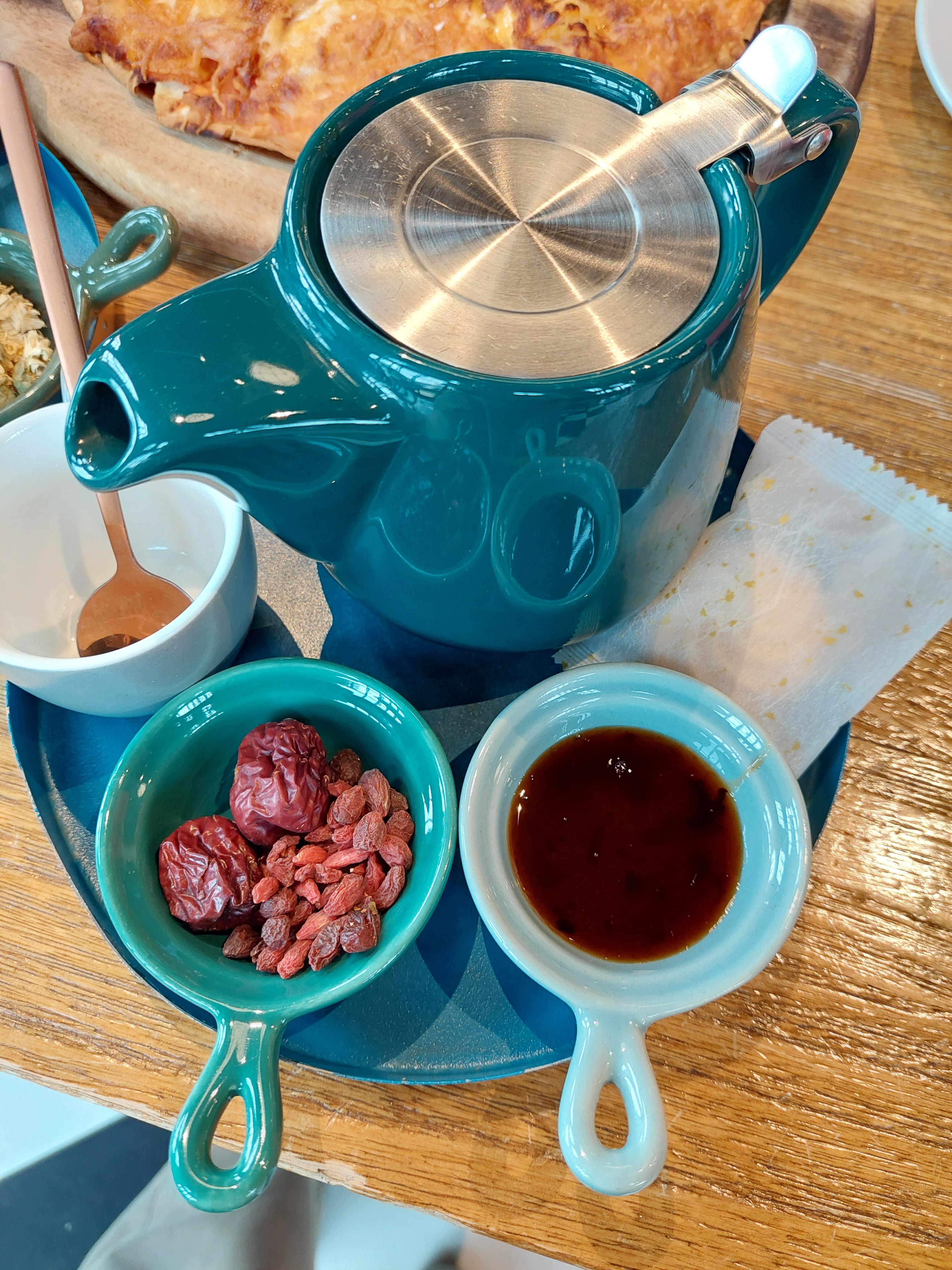 대추차 세트