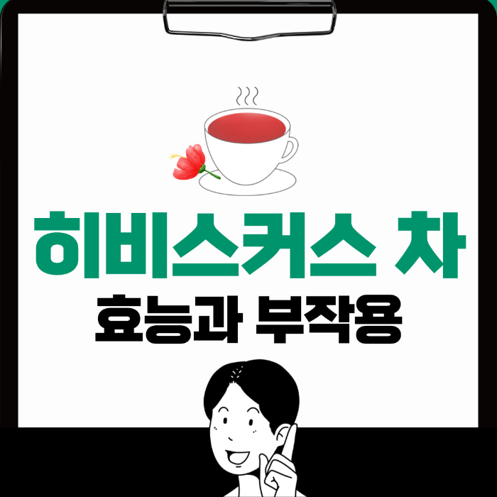  히비스커스 차 효능, 부작용 알아보기