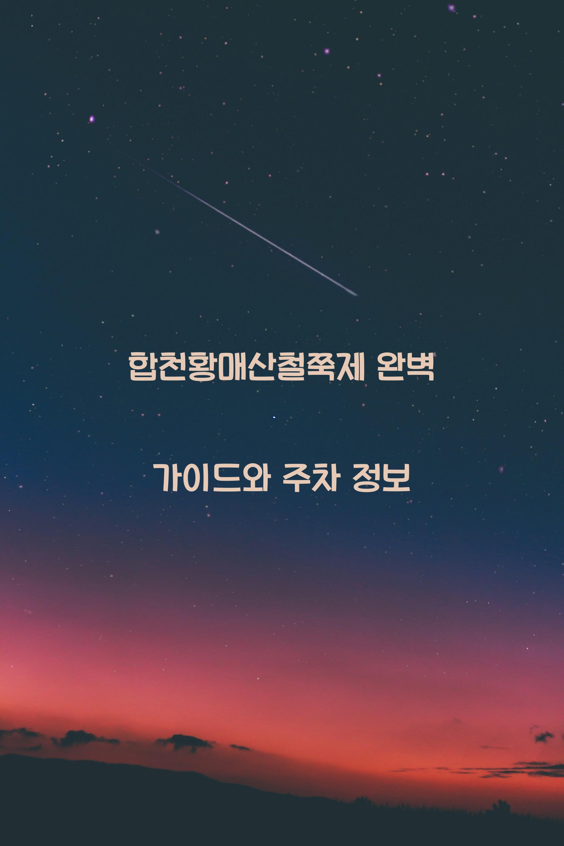 합천황매산철쭉제