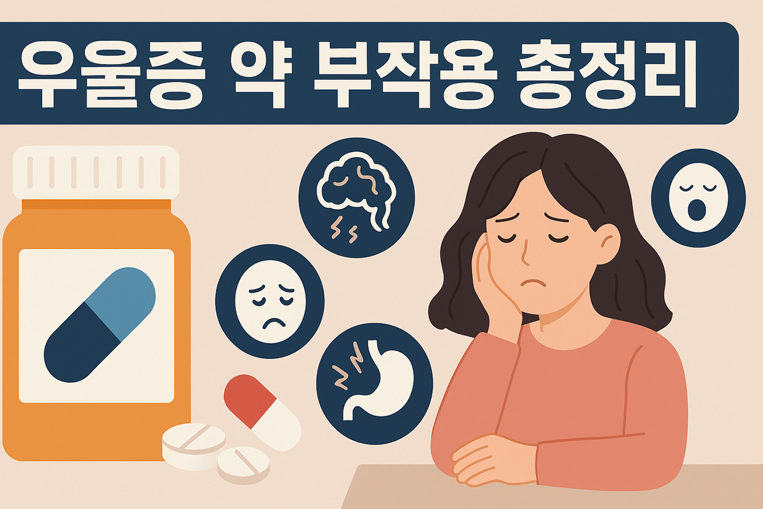 우울증 약 부작용 총정리