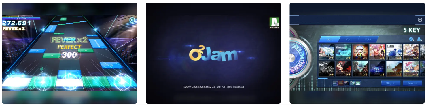 [IOS/Android App] O2Jam - Music & Game 무료