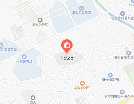 곡성군 차량 등록사업소 위치