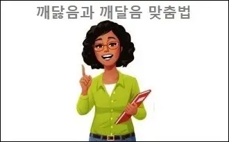 깨닳음과 깨달음 맞춤법