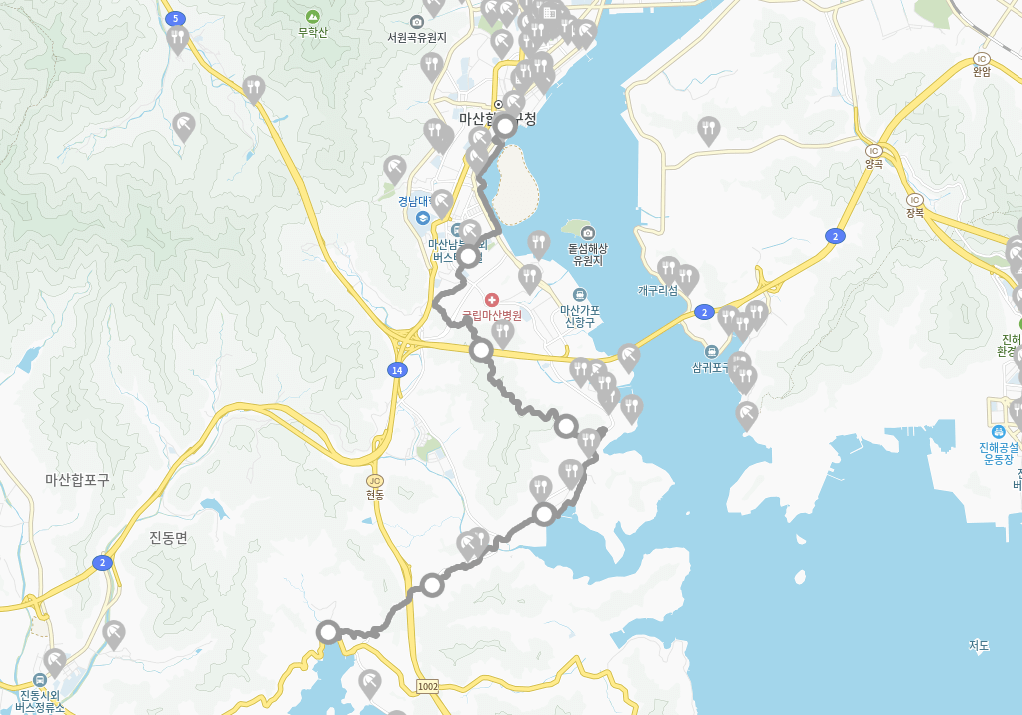 [코리아둘레길 남파랑길 10코스] 가볼만한 창원 마산항 청량산 힐링 트레킹 코스 완벽 안내