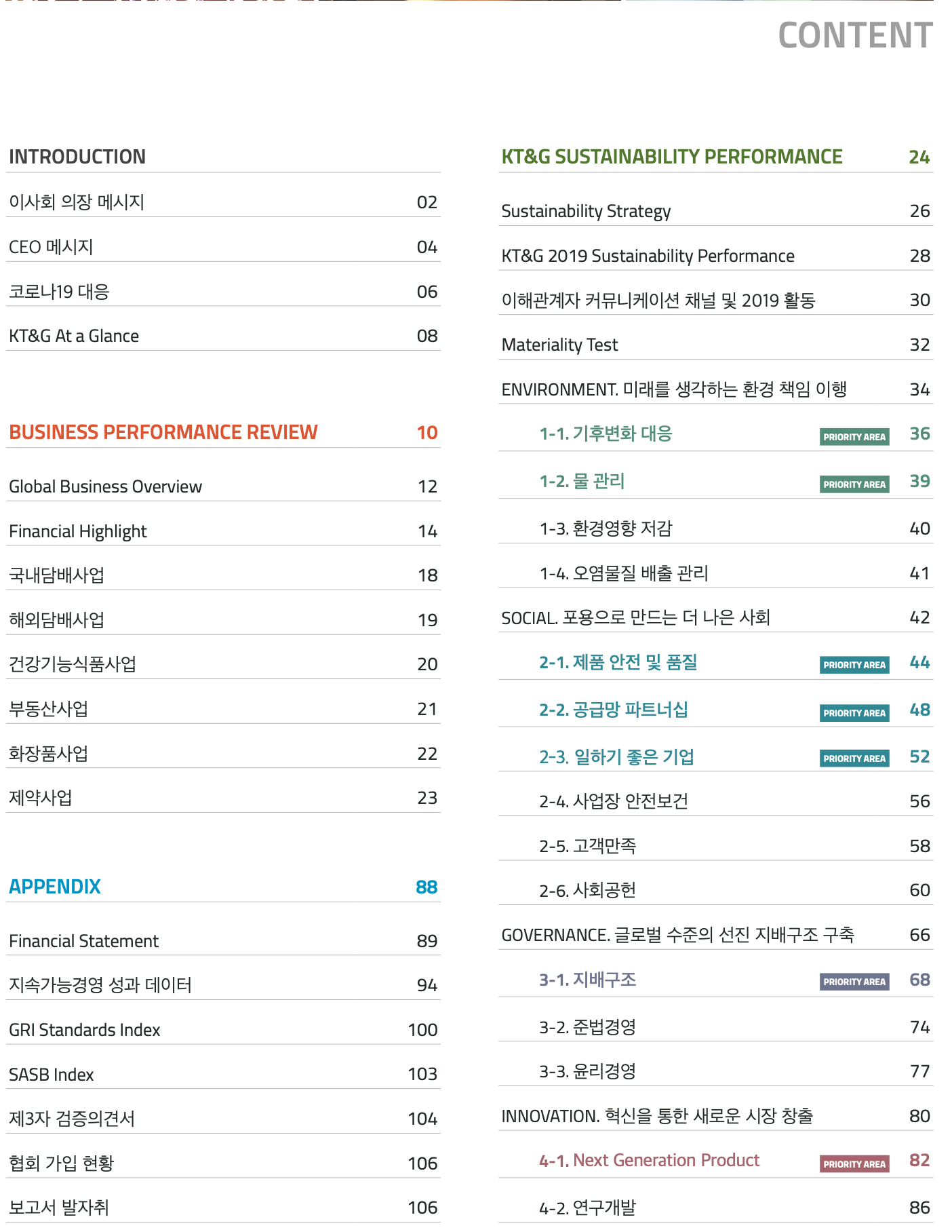 2019 지속가능경영보고서