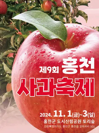 홍천사과축제