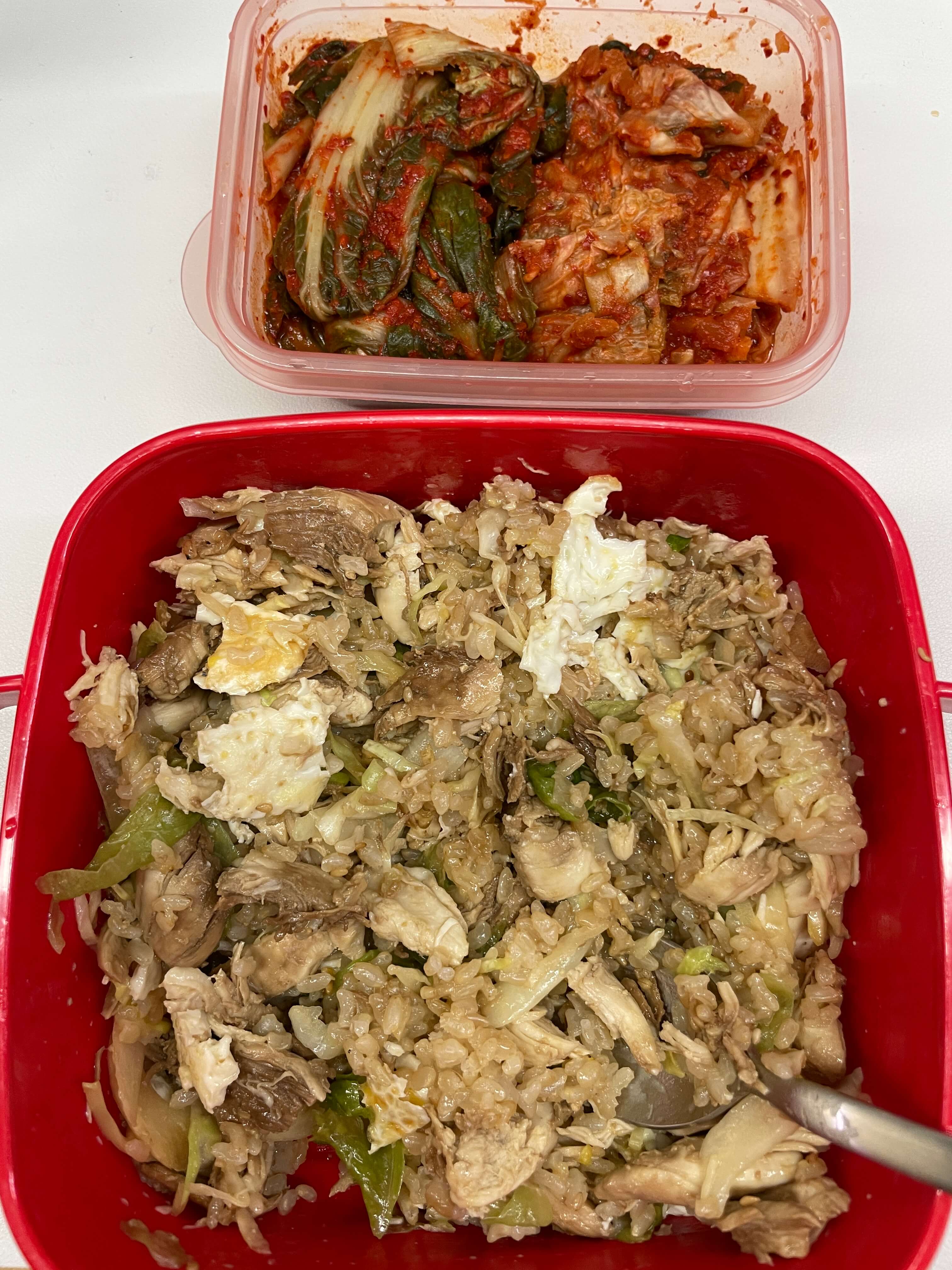 닭가슴살-비빔밥