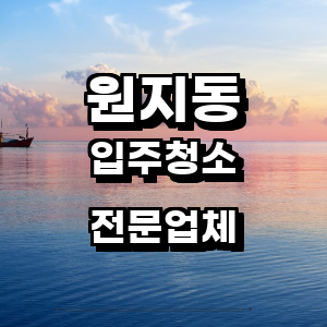 서초구 원지동 입주청소