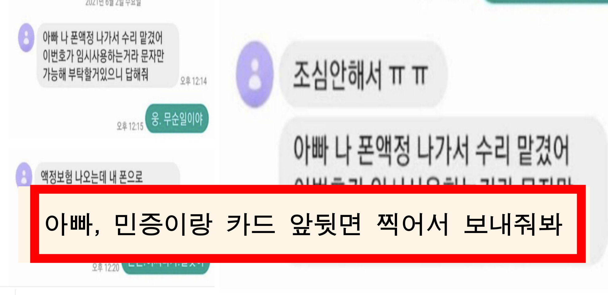  어느 아빠의 보이시피싱 대처법
