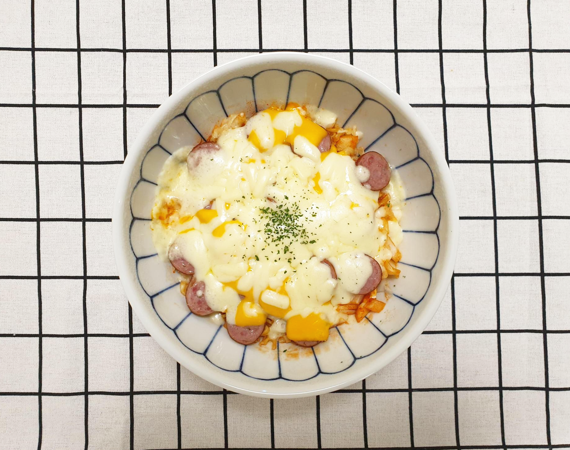  떠먹는 치즈 불닭피자 만들기 간단한 불닭 조합 요리 레시피