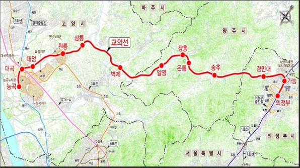 교외선 노선