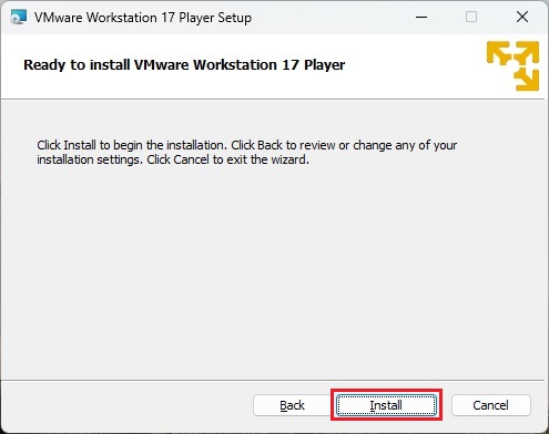 VMware-Install