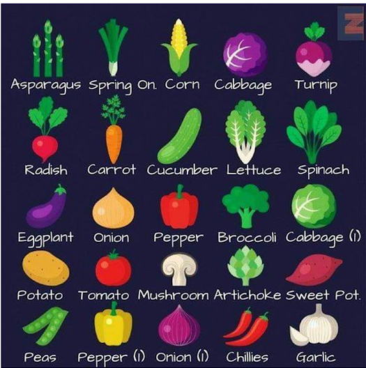  [영어] 야채(vegetables) 이름