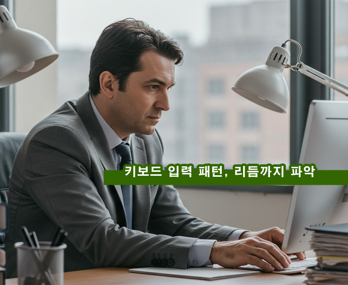 키보드-입력-패턴-미국인-타이핑