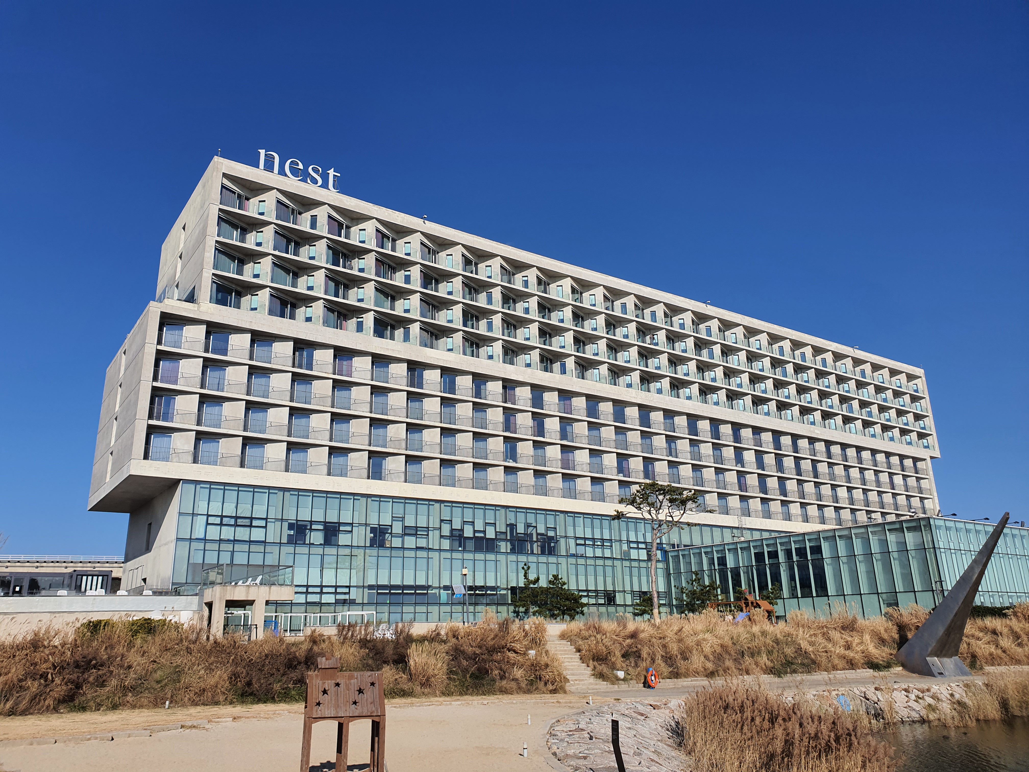  네스트호텔 호캉스 태교여행 일출 조식 스트란드수영장 1편