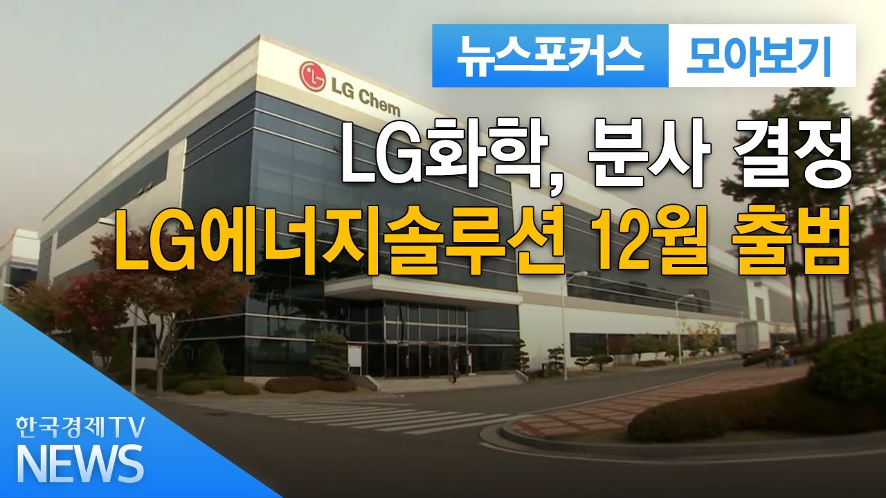  LG화학 물적분할 LG 화학 주가 LG화학 우 인적분할 배터리 분사