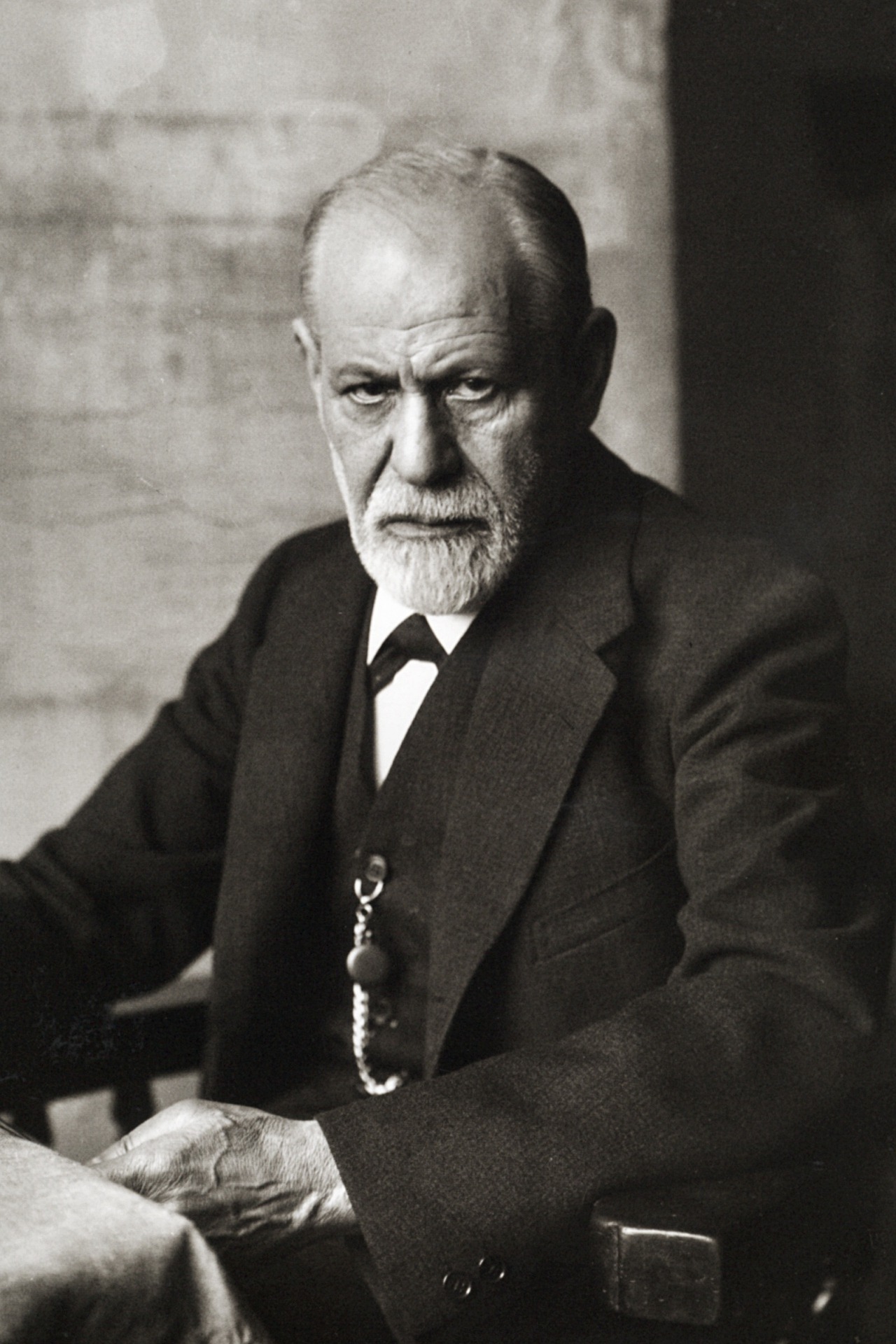 꿈의 해석 [Die Traumdeutung] 이라는 책을 쓴 (Sigmund Freud&#44; 1856~1939) 사진