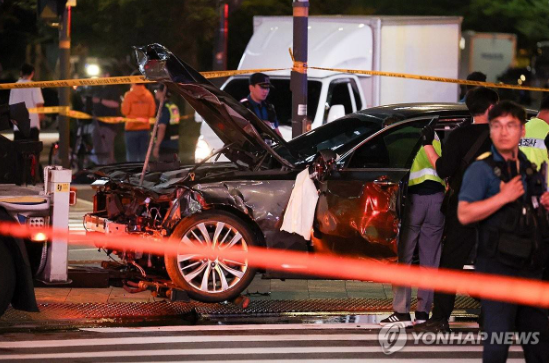 시청역교통사고현장