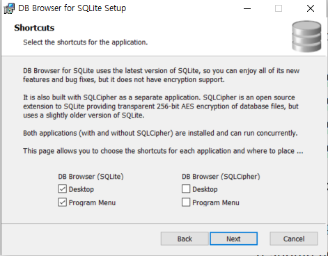 데이터베이스 - SQLite 사용하기, DB Browser for SQLite 다운로드