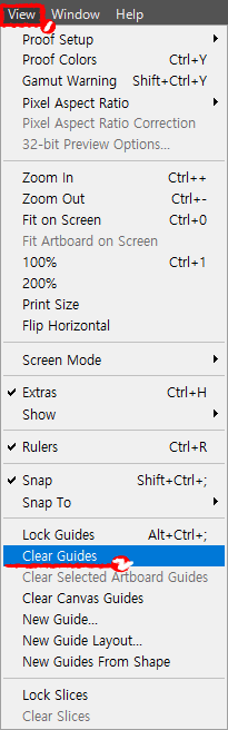 photoshop-how-to-remove-all-guies-view-clear-guides