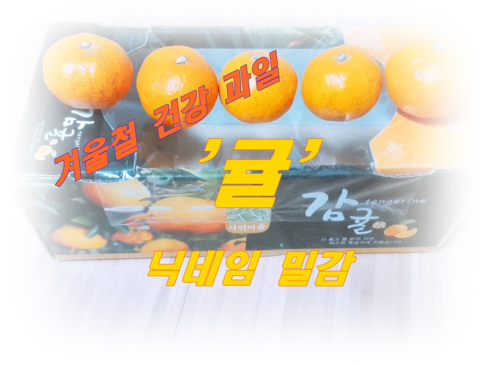  귤 귤껍질 효능 겨울 제철과일