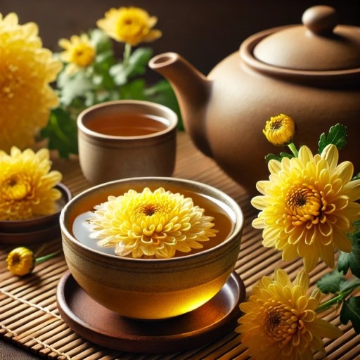 국화차