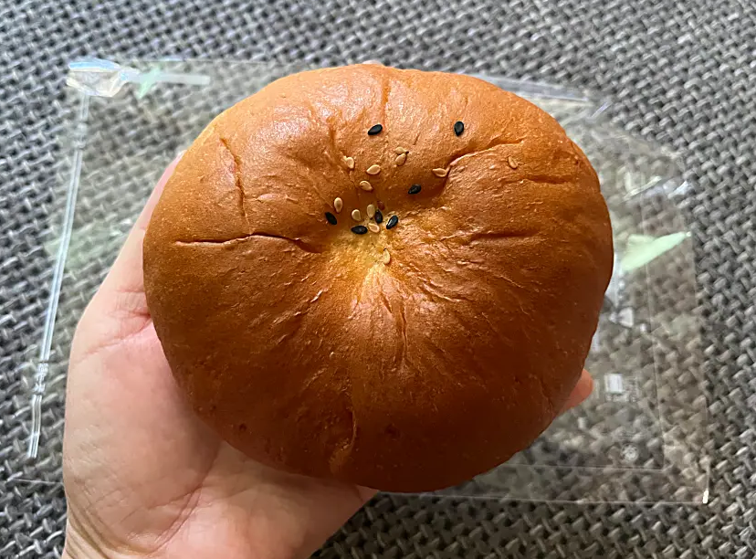 단팥빵 실물