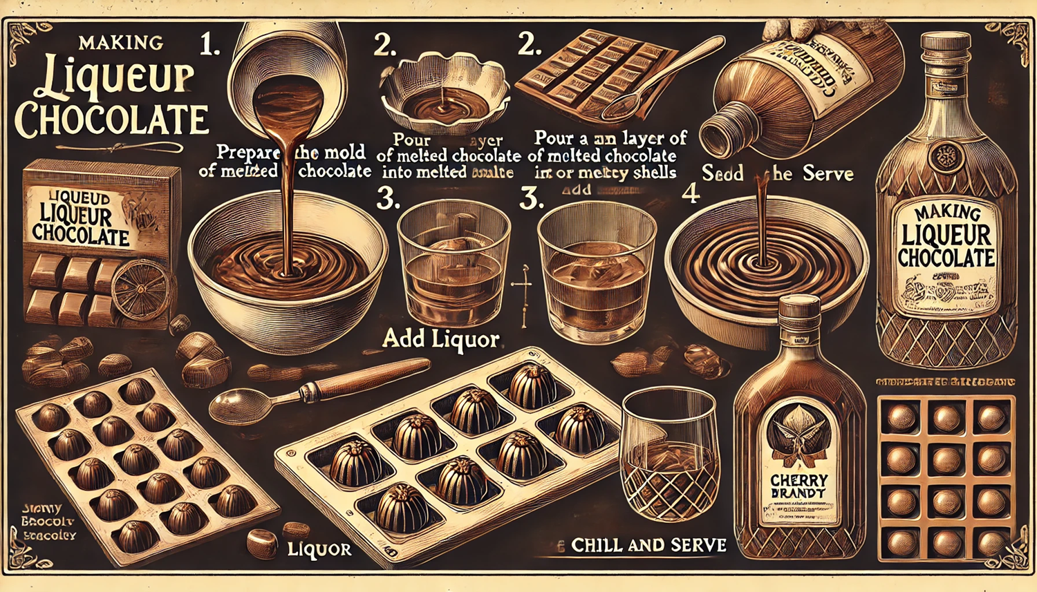 리큐어 초콜릿 (Liqueur Chocolate)