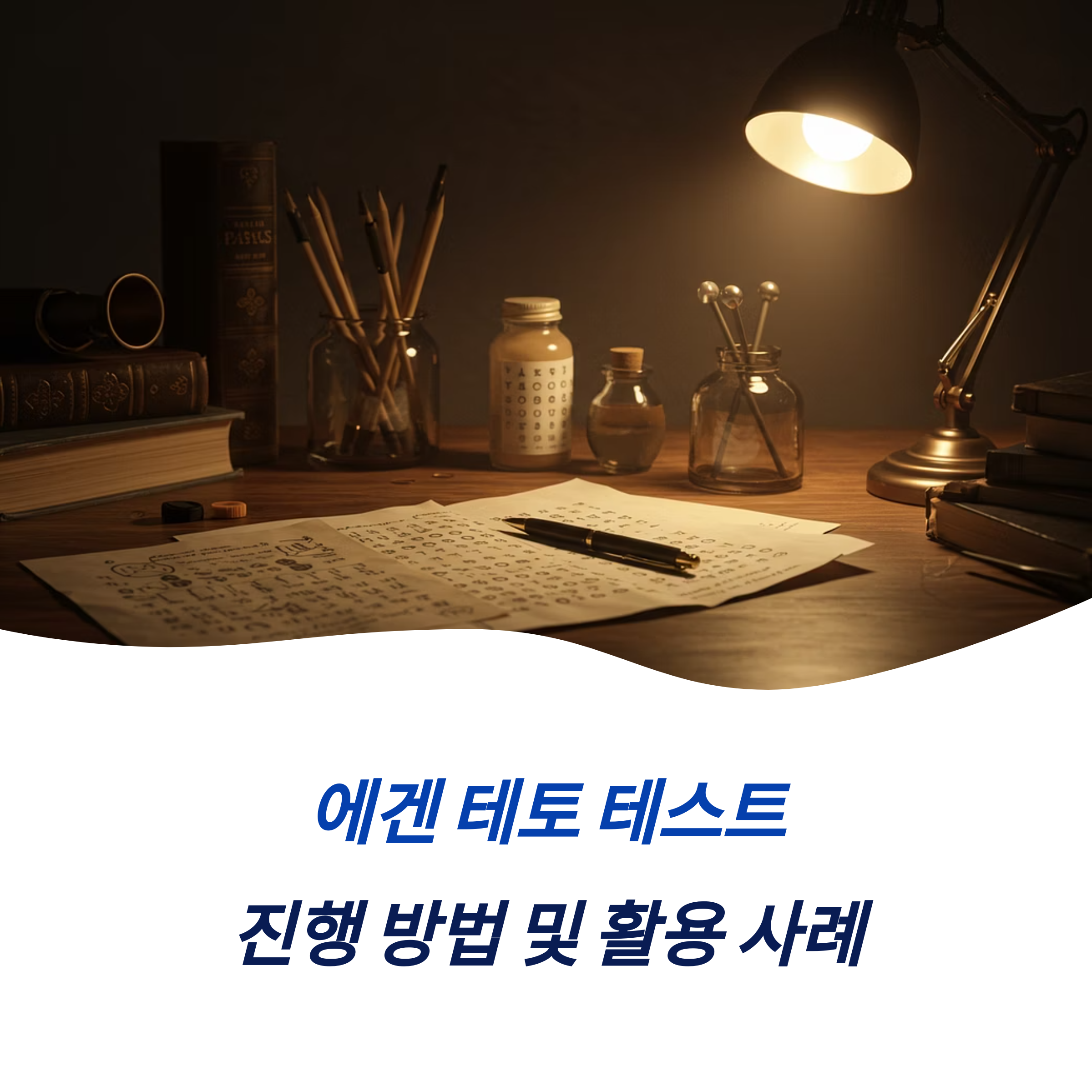 에겐 테토 테스트 검사 의미 목적 진행 방법 활용 사례