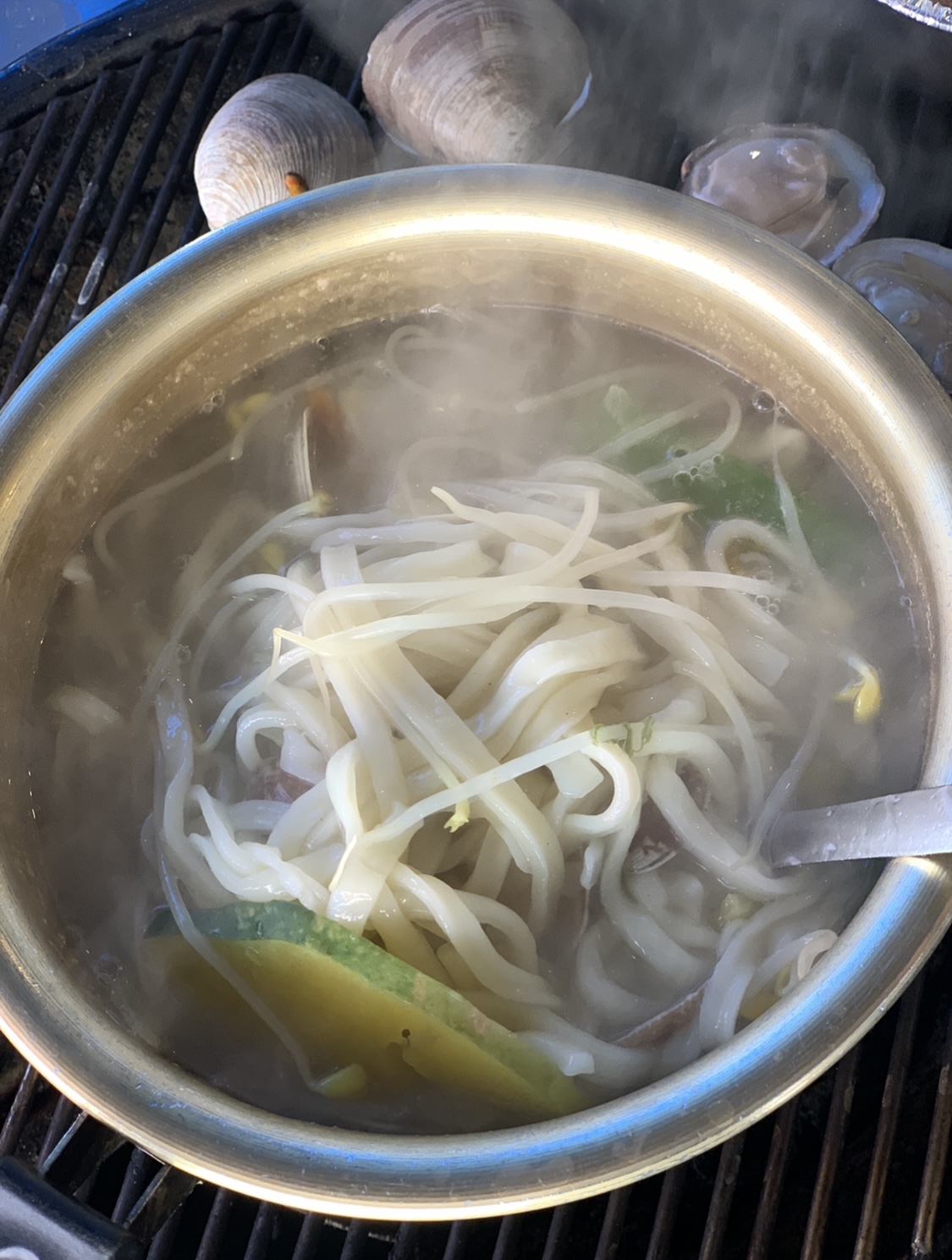 을왕리 조개구이 서해안조개광장 메뉴