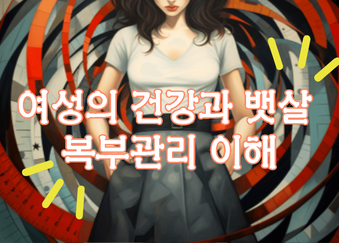  여성의 건강과 뱃살, 복부관리 이해