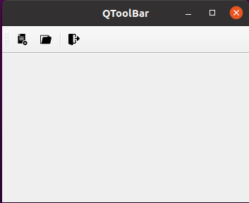  QT 강좌 06 - QToolBar
