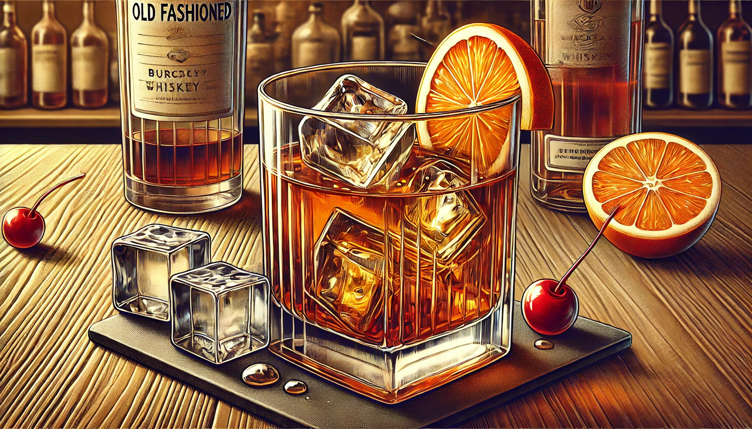 올드 패션드 (Old Fashioned) – 클래식 위스키 칵테일