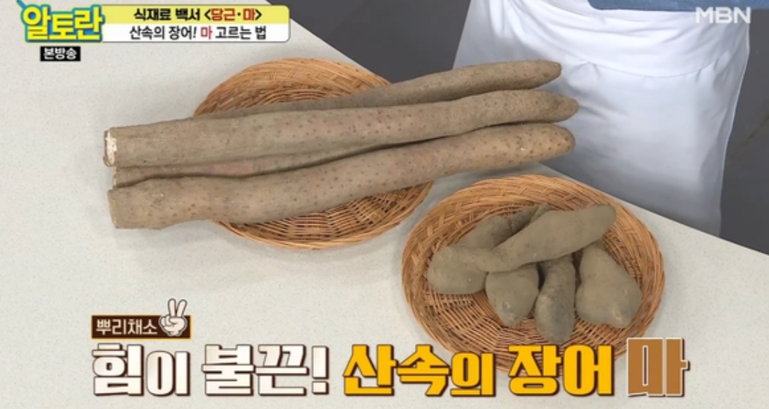  위에좋은음식 마효능과 장마,단마구별법특징 마손질법 마보관법 마최고의 궁합식재료 마활용법 마전 원승식 레시피 알토란