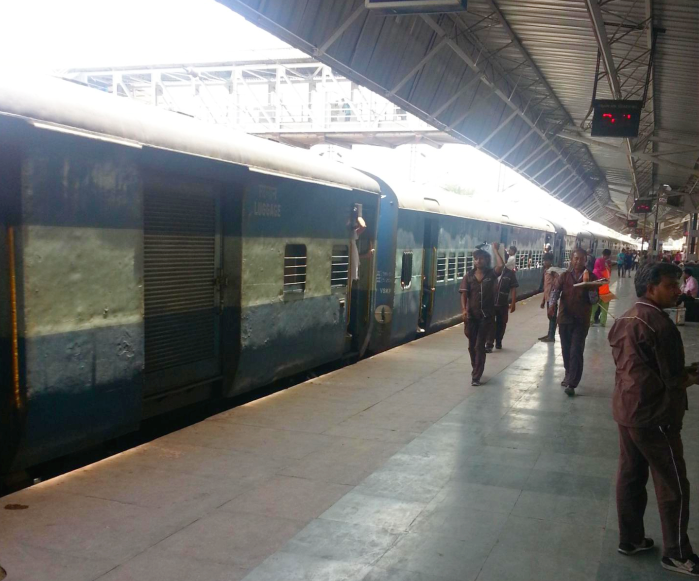 인도 뉴델리 기차역