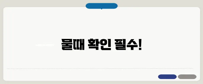 제부도 물때시간표 확인 갯벌 체험 전 필수 체크