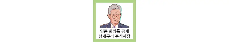 연준 회의록 공개 청개구리 주식시장