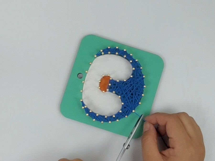 되는 펭귄 스트링아트 만들기 9. 집중력이 향상이 11