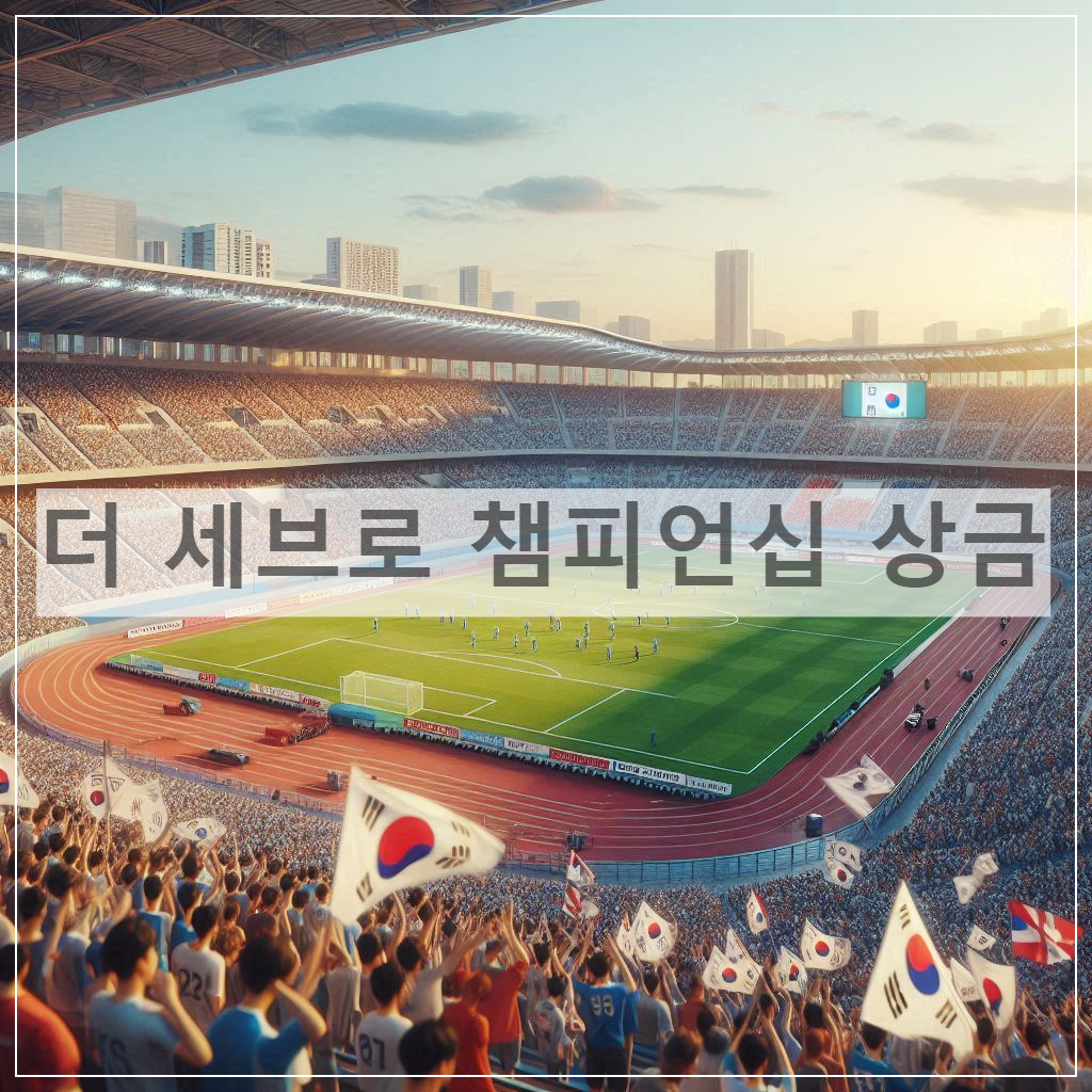우승상금 규모 한눈에 정리
