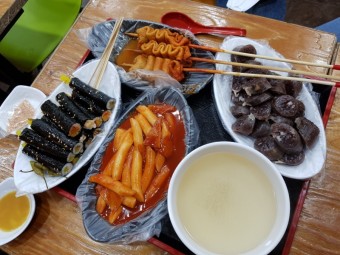꼬마김밥 로제 떡볶이