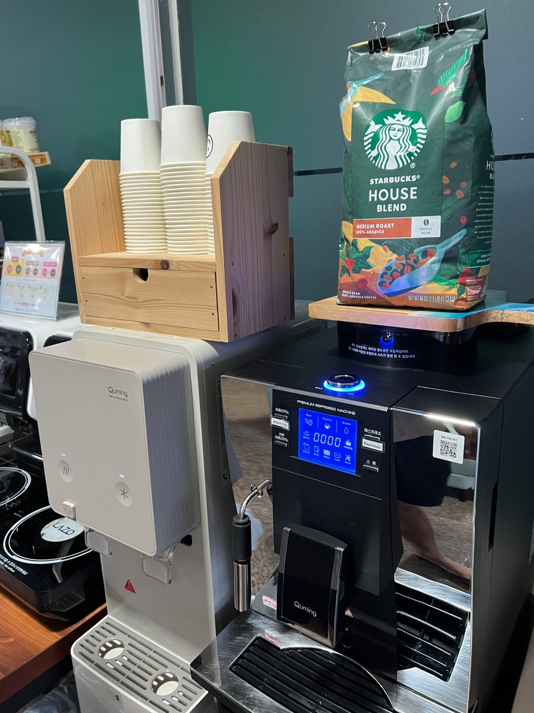 제주 탑아일랜드 커피 머신