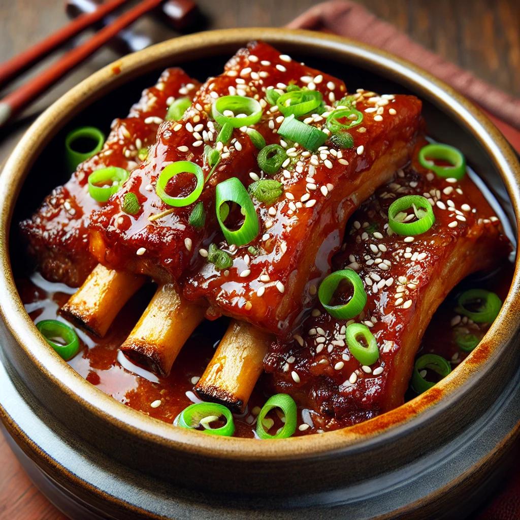 압력솥 돼지갈비찜 맛있게 만드는 법