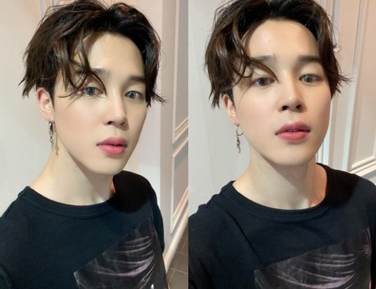  '잘자요. 사랑합니다' 방탄소년단 지민 셀카 공개, 전세계 팬들 뜨거운 반응