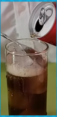 콜라 넣기